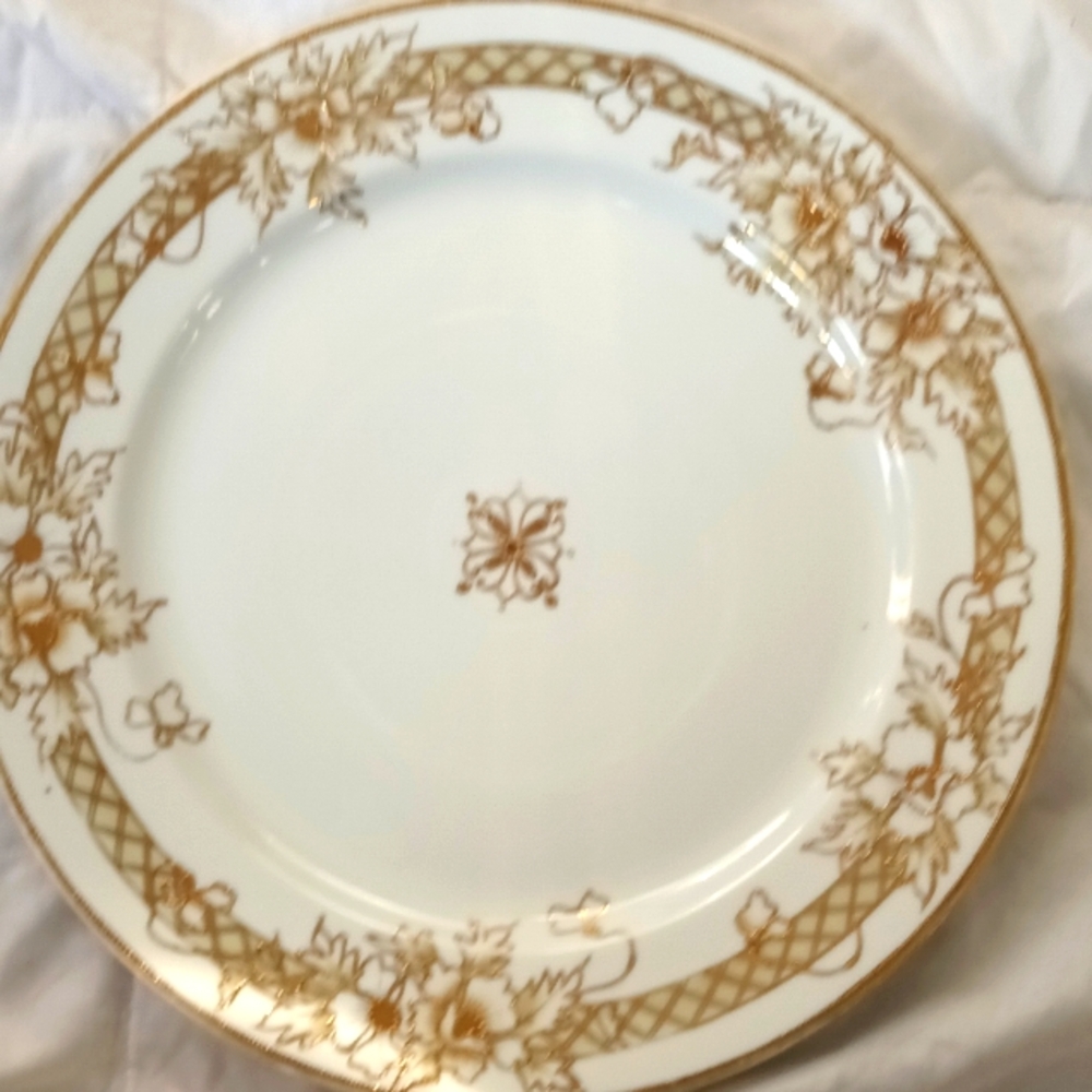 Vintage Hand Painted Nippon Large Platter